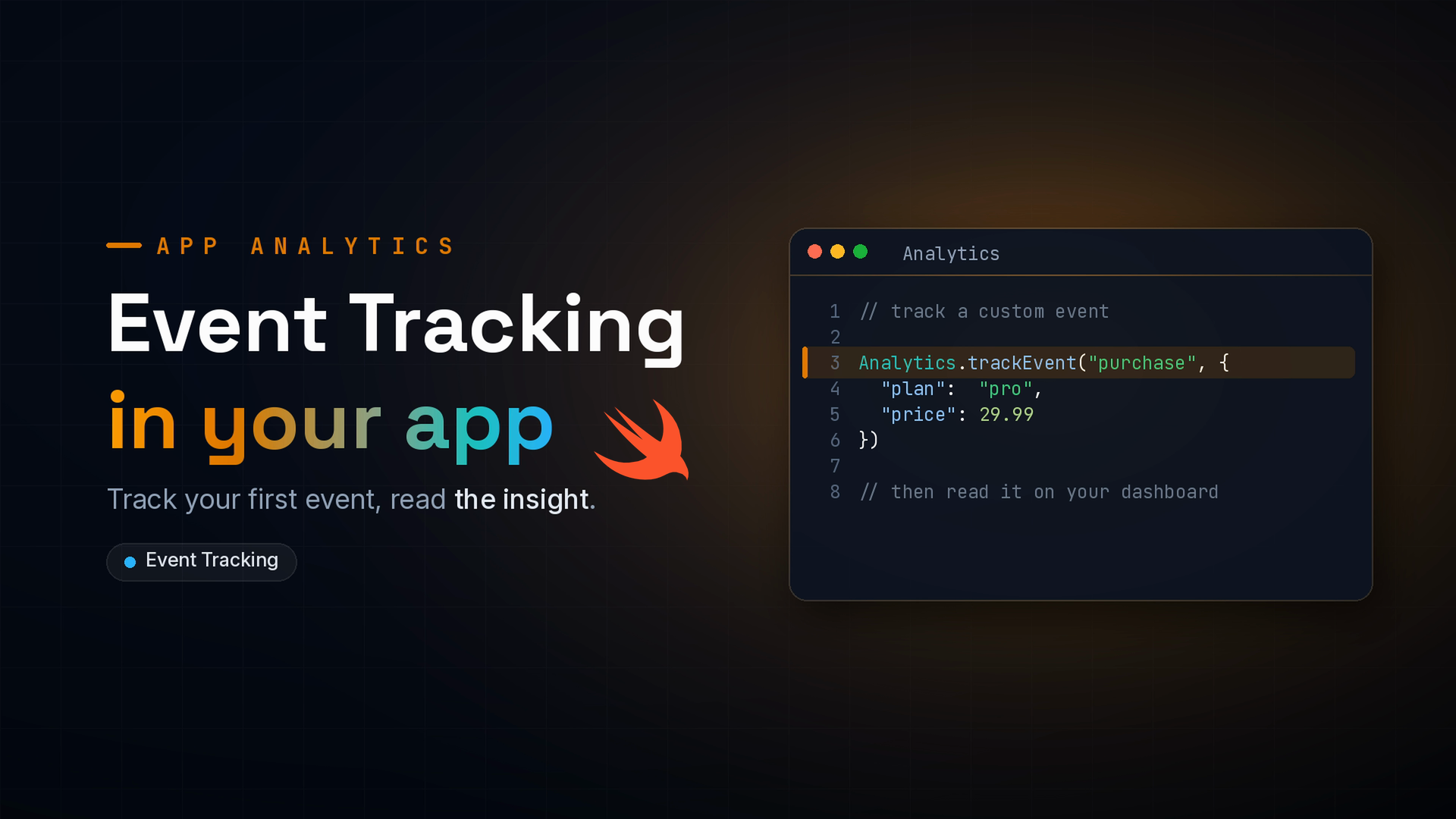 From First Event to Insight: Track and Read Your App Data